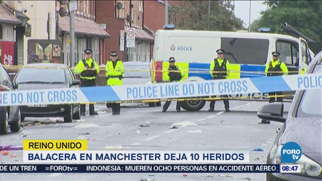 Video Tiroteo Manchester Heridos Reino Unido