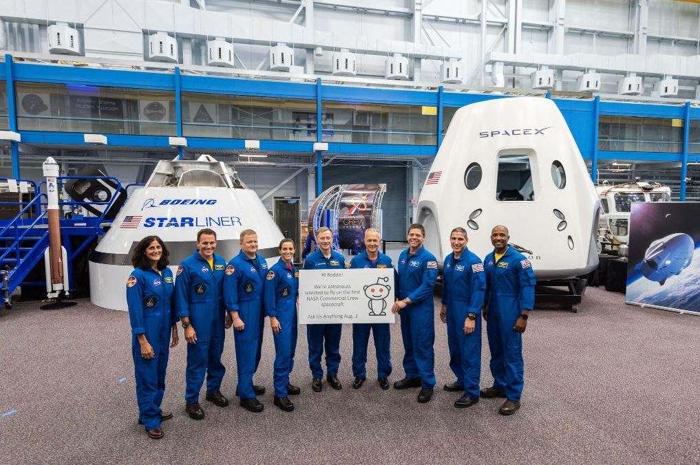 NASA anuncia tripulación que viajará al espacio