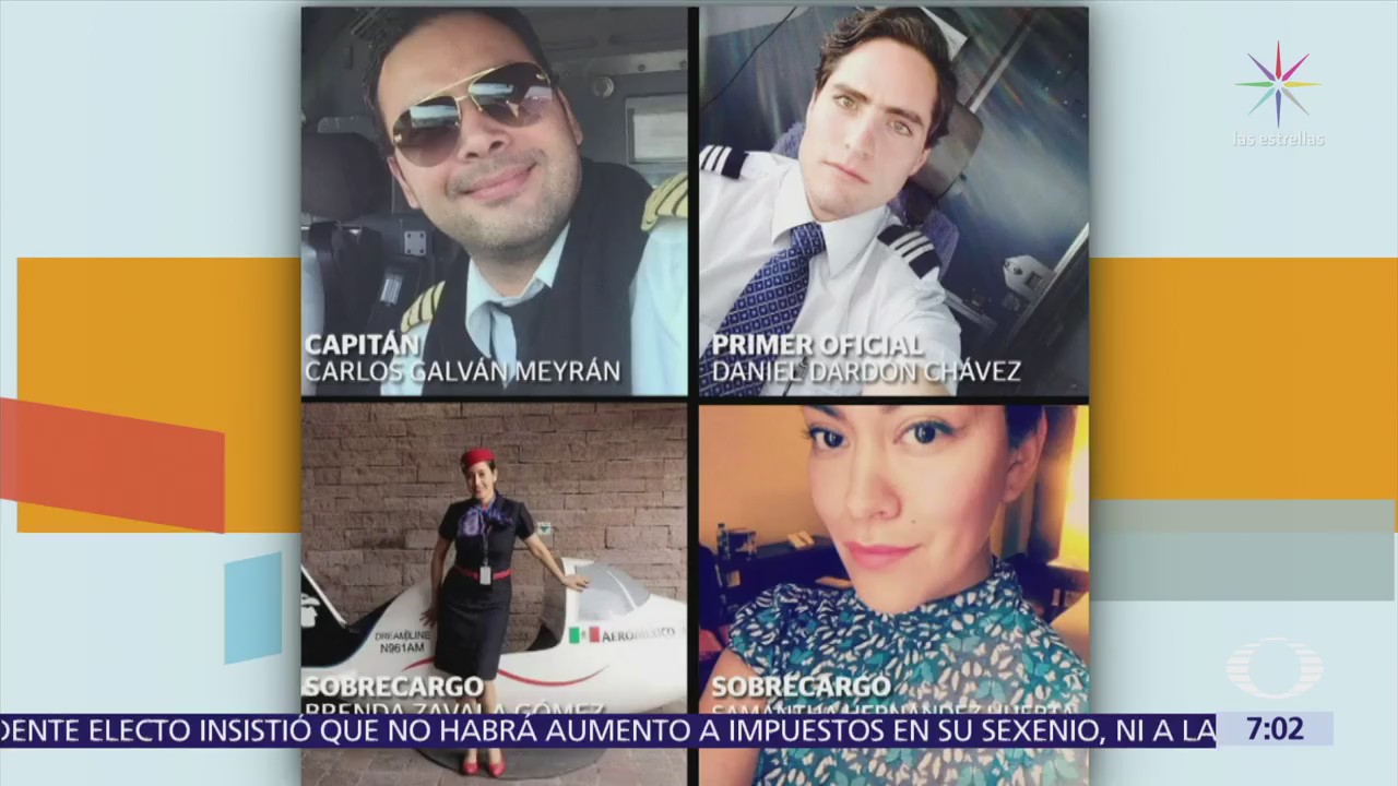 Tripulantes del avión de Aeroméxico salvaron vidas