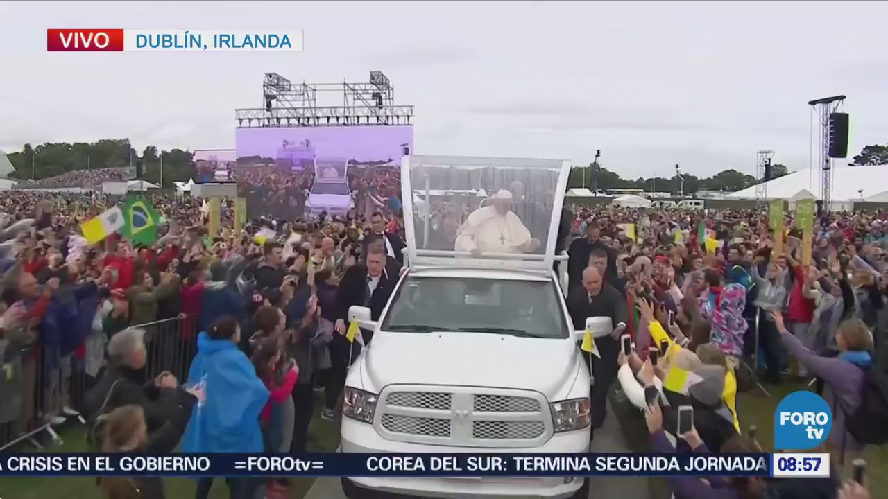 Víctimas se decepcionan de la visita del papa en Irlanda