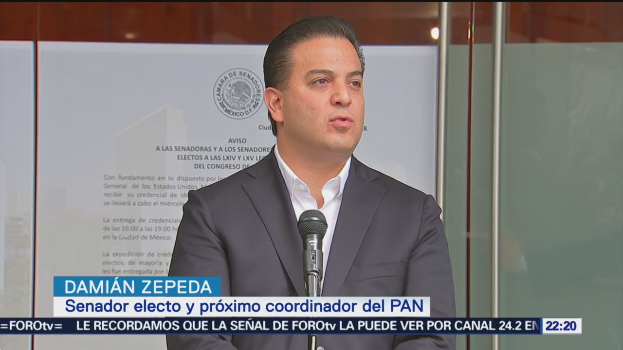 Zepeda rechaza haberse autonombrado coordinador del PAN