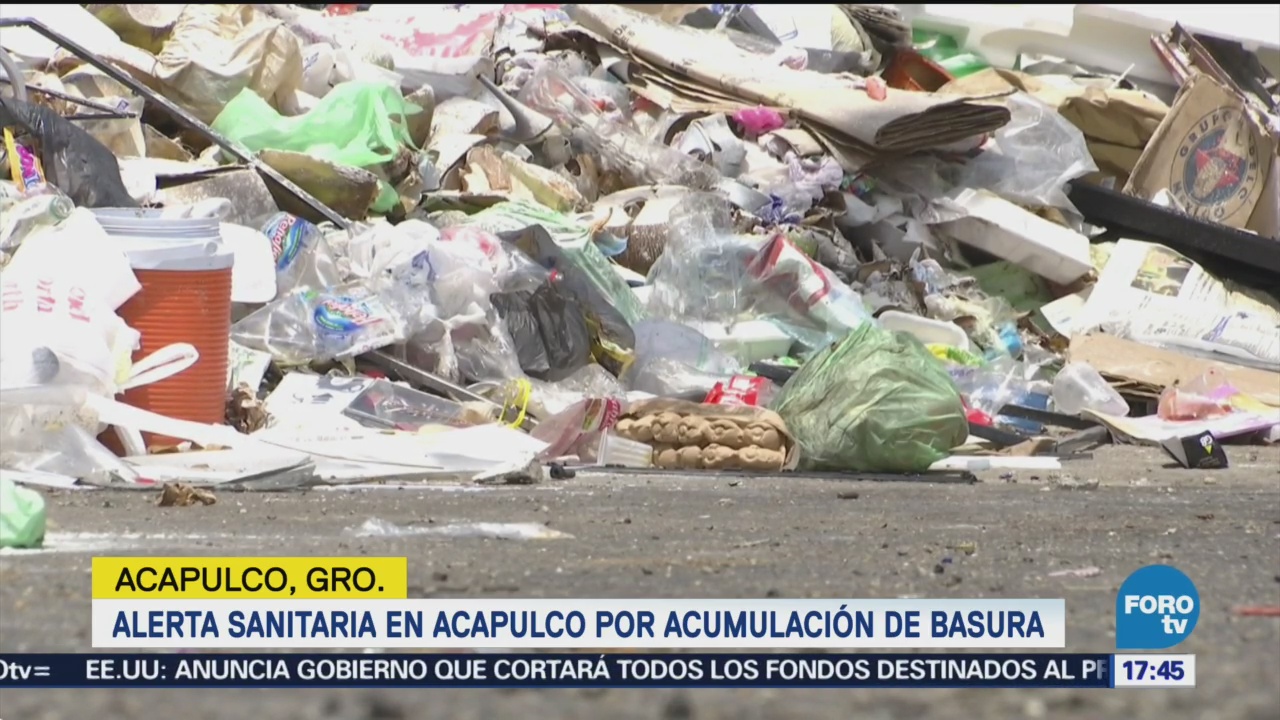 Acapulco Rechaza Decretar Emergencia Sanitaria Acumulación Basura