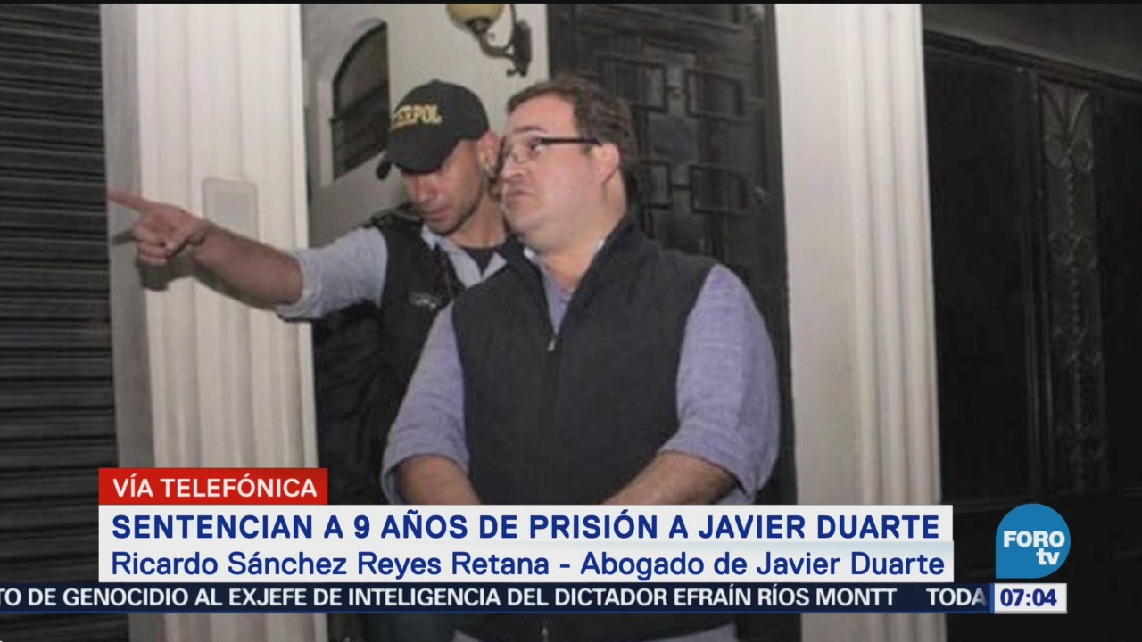 Actos de corrupción se cometieron en nombre de Javier Duarte
