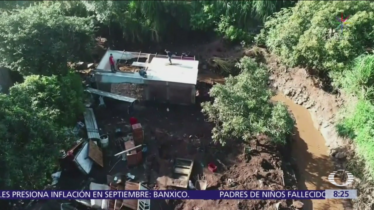 Continúa la situación de emergencia en Peribán, Michoacán