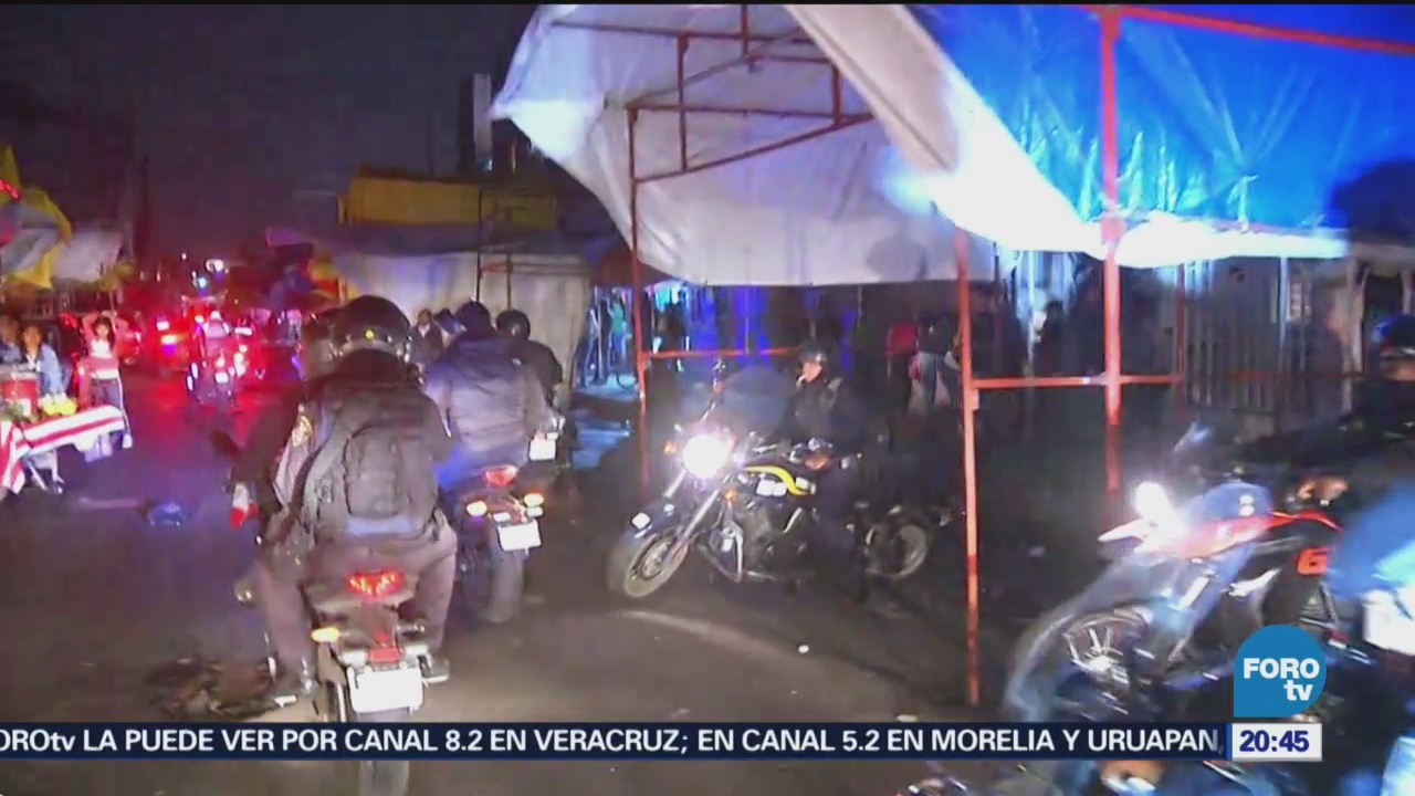 Al menos cinco detenidos en operativo de Tepito