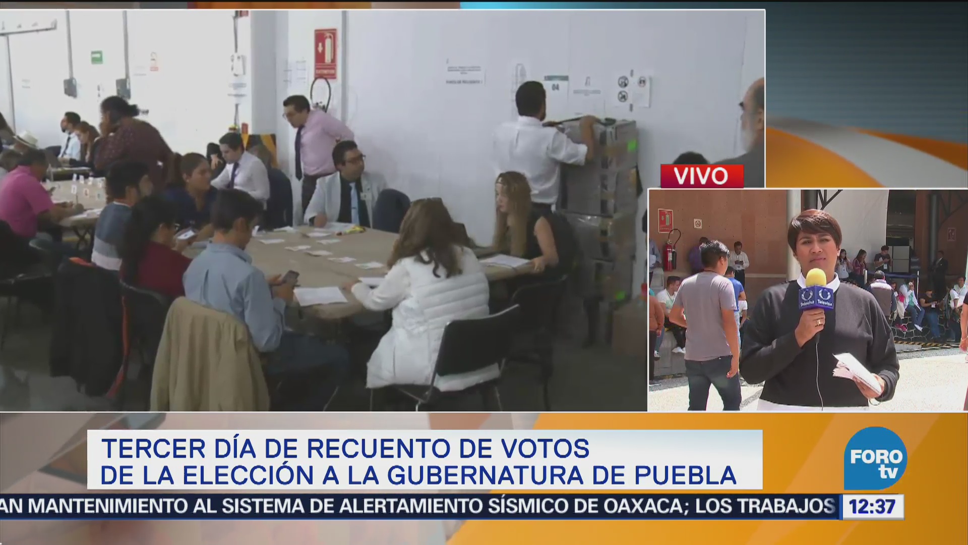 Alcanza casi 50 recuento de votos gubernatura de Puebla
