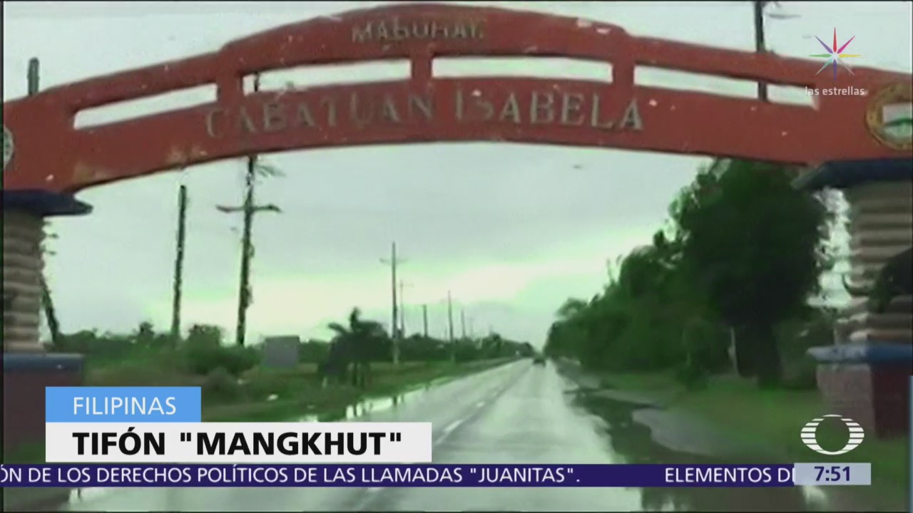 Alerta en Filipinas por el tifón Mangkhut