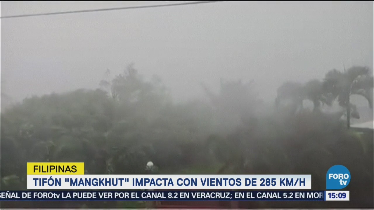 Alerta Filipinas Tifón Mangkhut