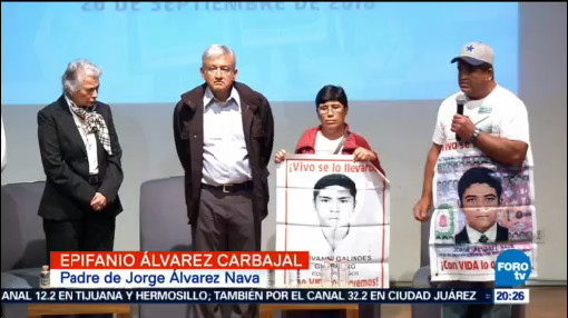 Amlo Se Reúne Padres Normalistas Ayotzinapa Desaparecidos