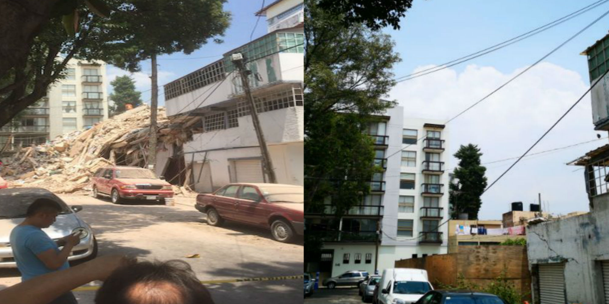 Antes y Después: fotos de edificios derrumbados en la CDMX