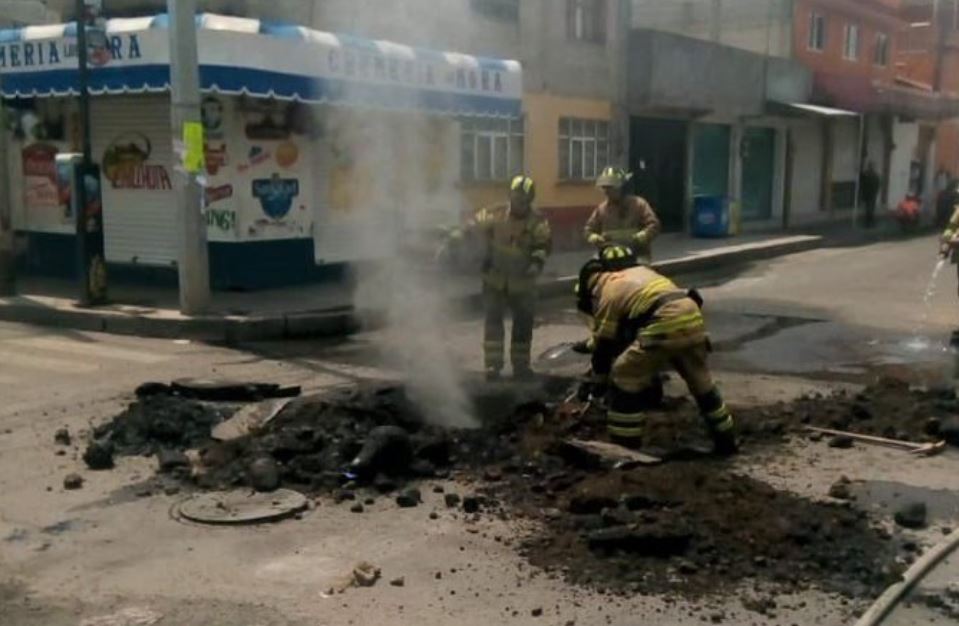 Muere bombero intoxicado al atender fuga de gas en la CDMX