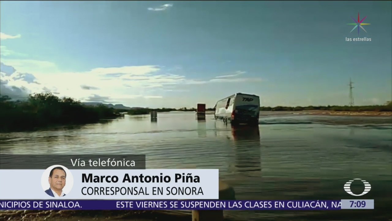 Cajeme, Empalme, Guaymas y Huatabampo, afectados por lluvias