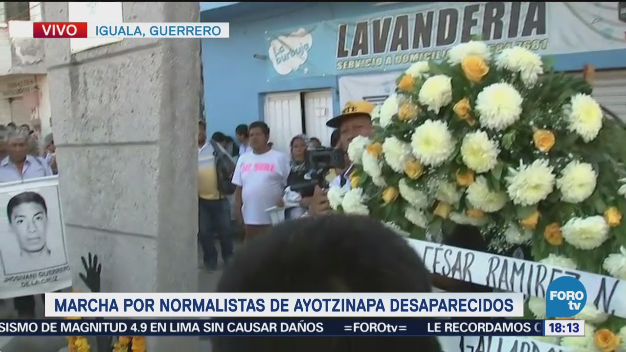 Acto Solemne Iguala Desaparecidos Ayotzinapa Estudiantes