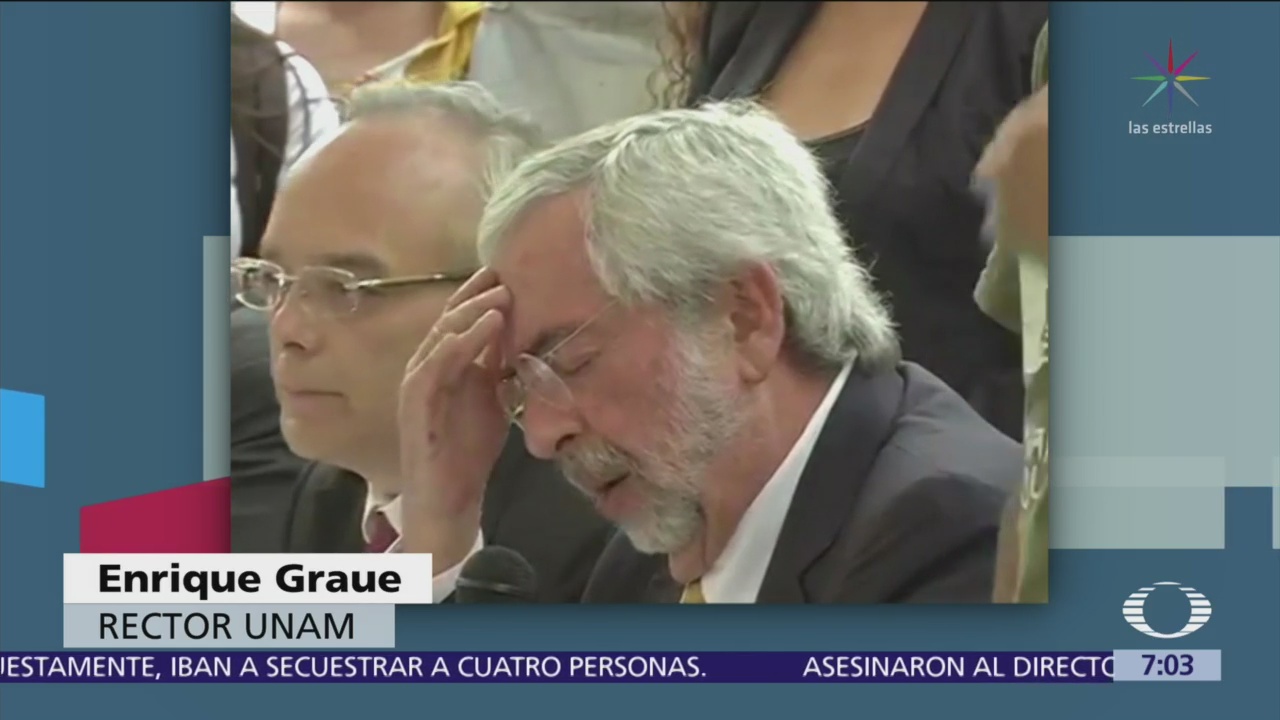 CCH Azcapotzalco condena agresión contra el rector Enrique Graue
