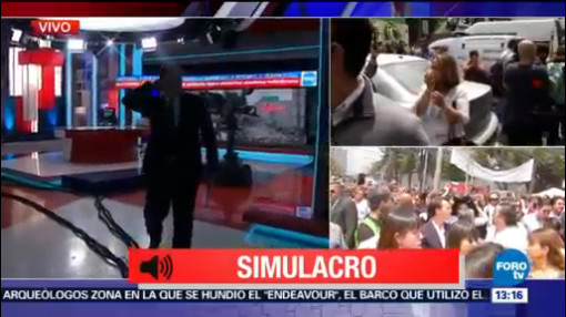CDMX Realiza Simulacro Conmemorativo Sismos 19S