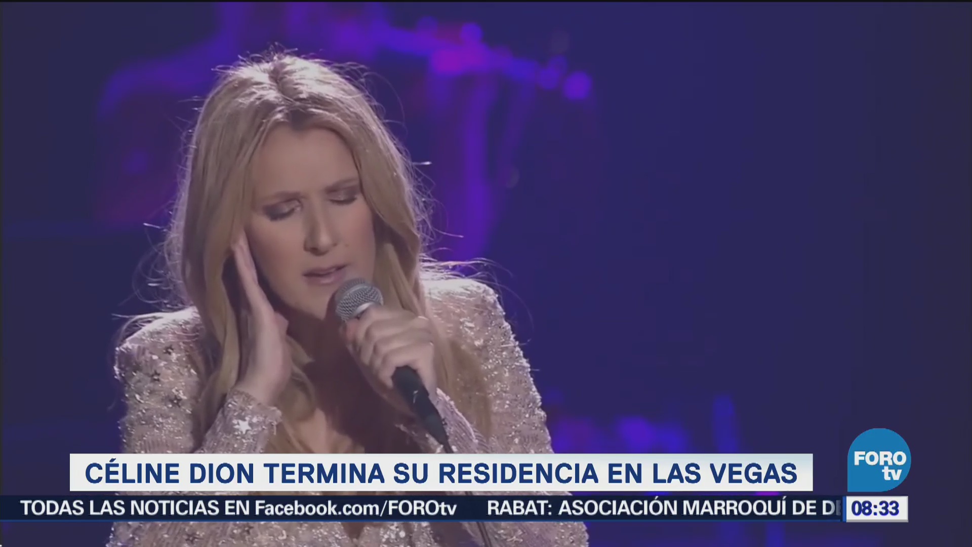 Celine Dion termina su residencia en Las Vegas