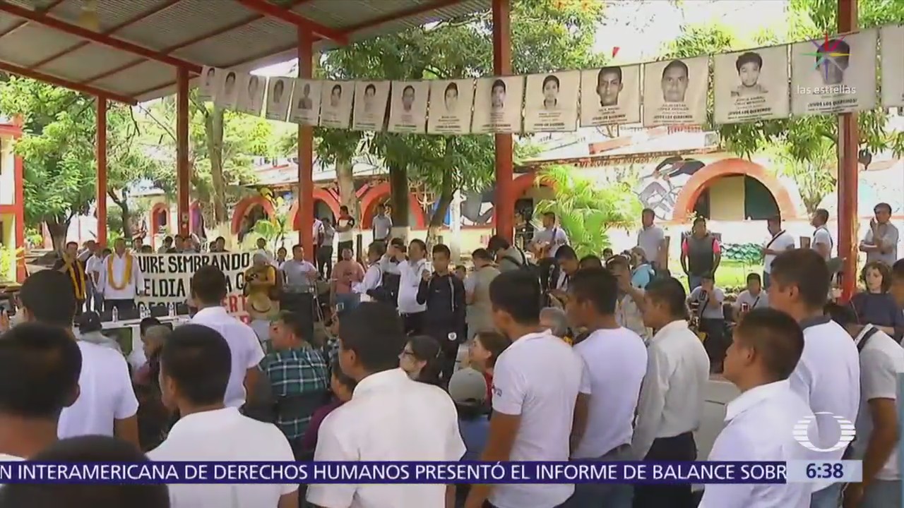CIDH pide catalogar como desaparición forzada el caso Ayotzinapa