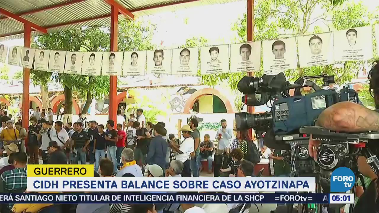 CIDH presenta informe sobre caso Ayotzinapa