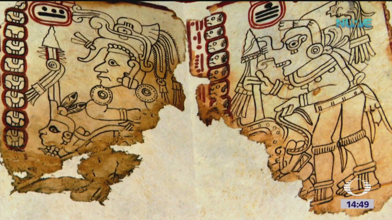 Códice Maya, el documento más antiguo de México