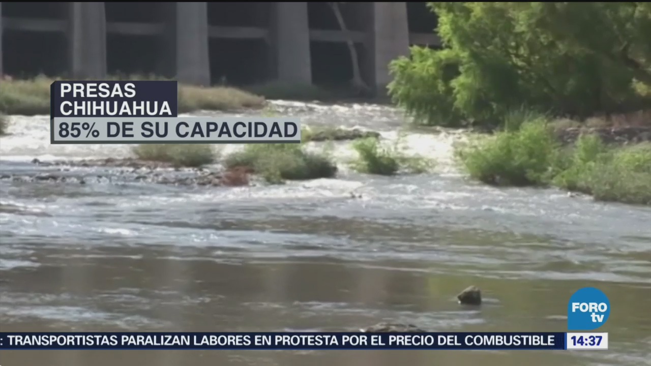 Conagua reporta aumento en presas de Sonora