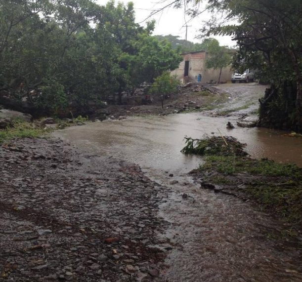 Lluvias torrenciales con vientos intensos afectan Colima