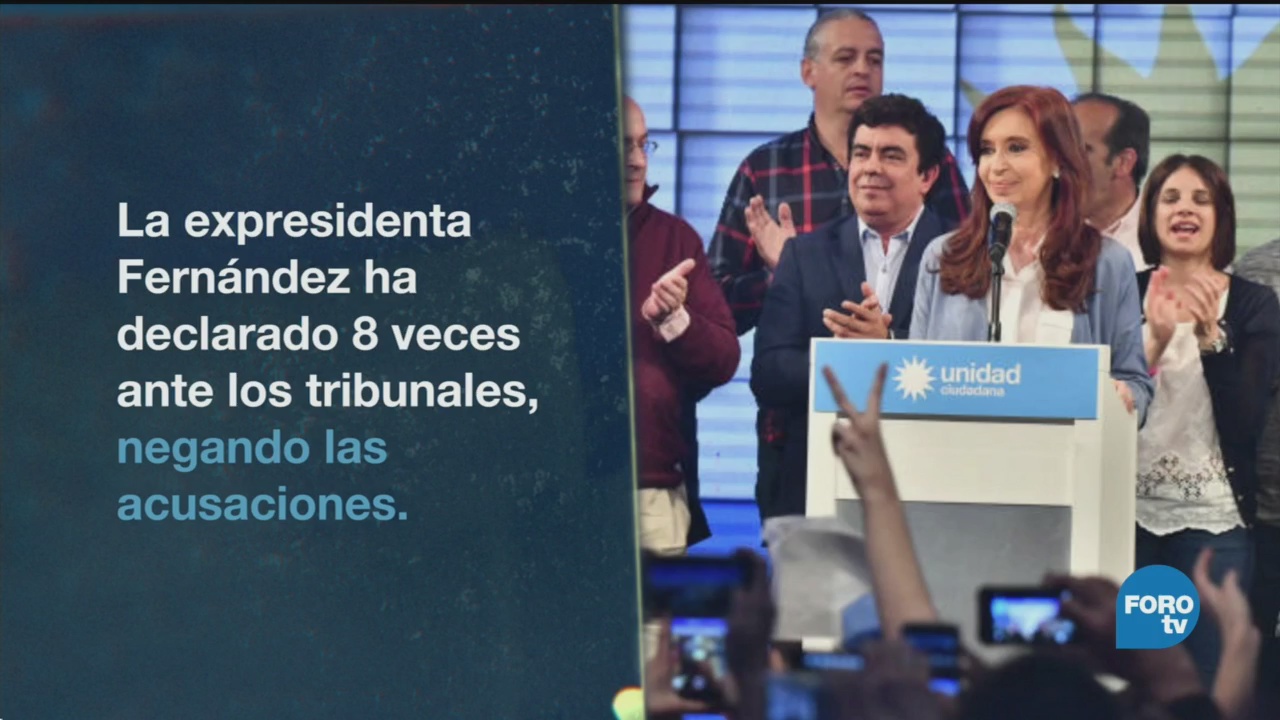 Cristina Fernández Juicio Con Fuero Argentina