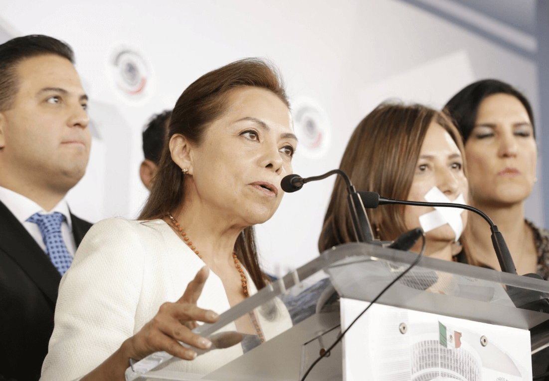 Vázquez Mota denuncia ataque a libertad de expresión en el Senado