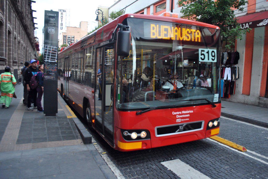 Debido al bloqueo, la Línea 4 del Metrobús realizó un acortamiento