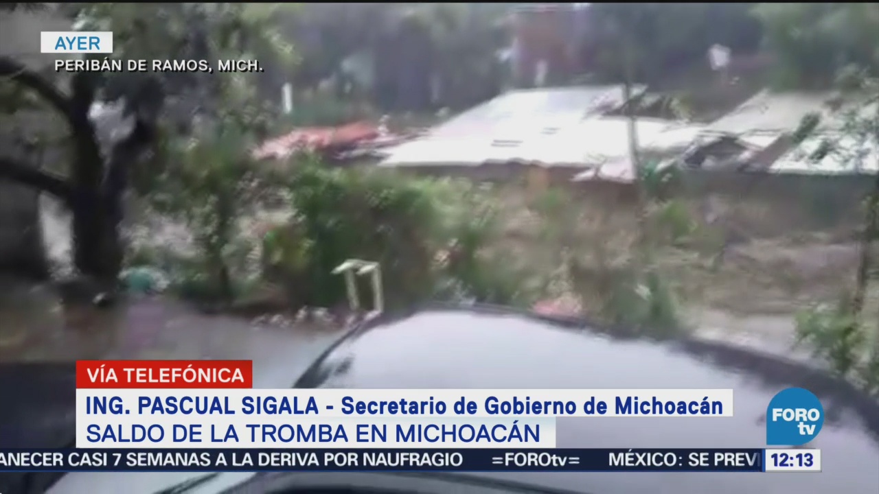 Desbordamiento de río en Peribán, Michoacán, deja 5 muertos y 9 desaparecidos