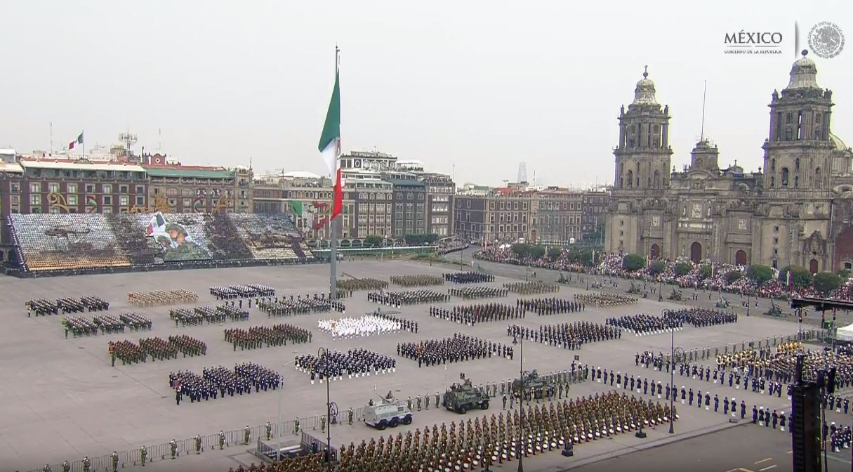 En vivo: Desfile militar por 208 aniversario de la Independencia de México