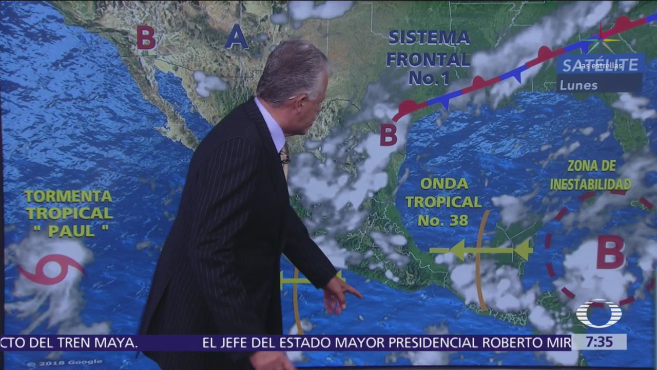 Despierta con Tiempo: Lluvias en México por dos ondas tropicales