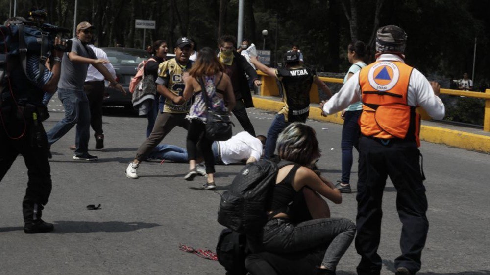 Prisión preventiva a tercer porro por agresiones en la UNAM
