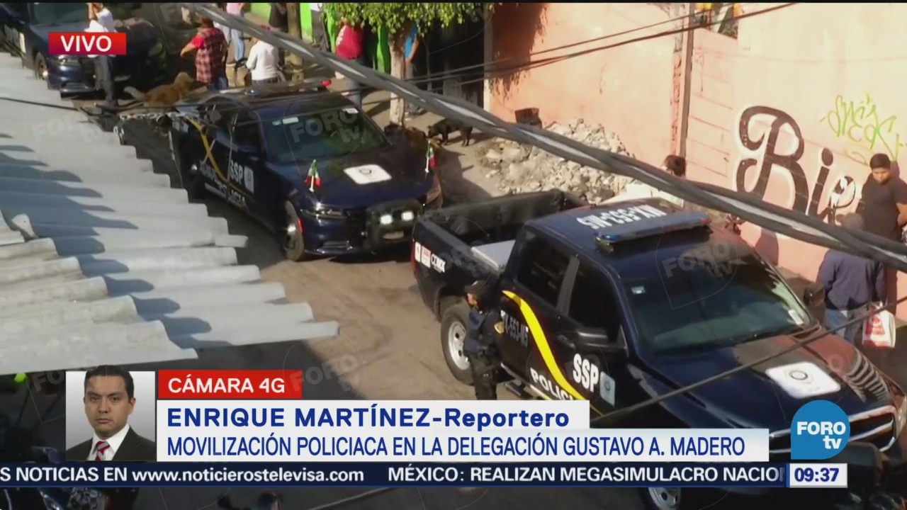 Disparos de arma de fuego en Cuautepec, en Gustavo A. Madero