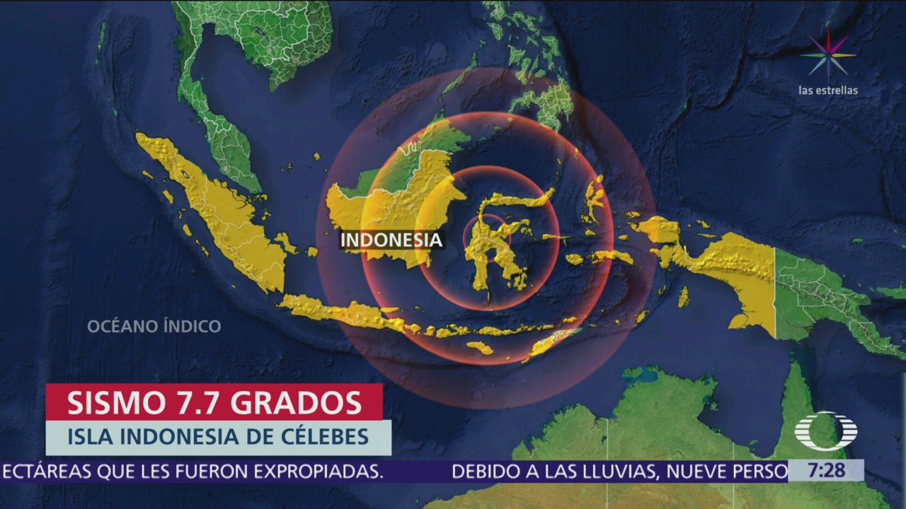 Dos sismos sacuden Indonesia un muerto