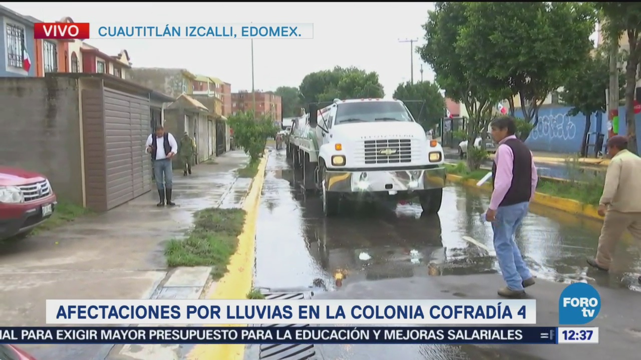 Edomex despliega equipo especial para atender inundaciones en Cuautitlán Izcalli