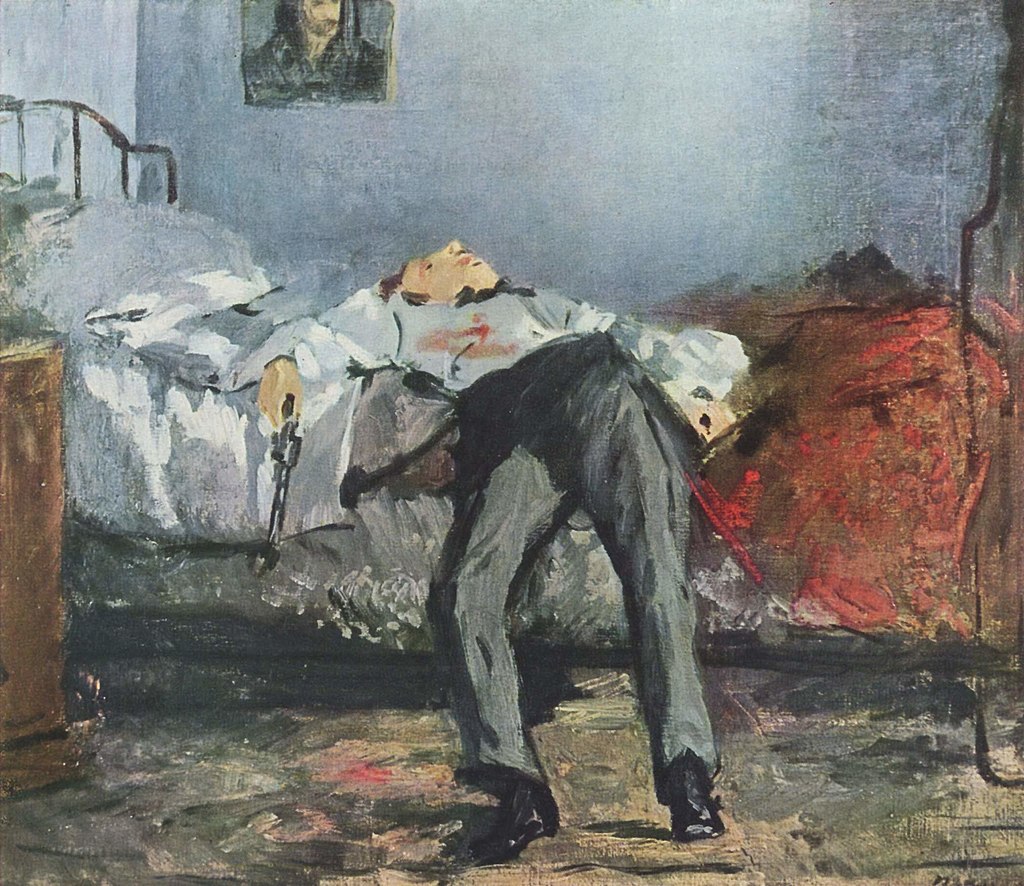 Edouard-Manet-El Suicidio