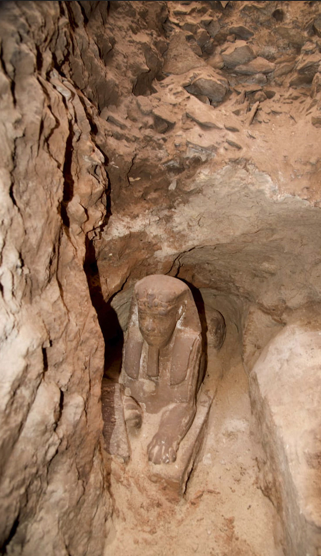 Encuentran Antigua Esfinge En Egipto, Esfinge, Esfinge Cabeza Humana Cuerpo León, Egipto, Antiguo Egipto, Arqueólogos