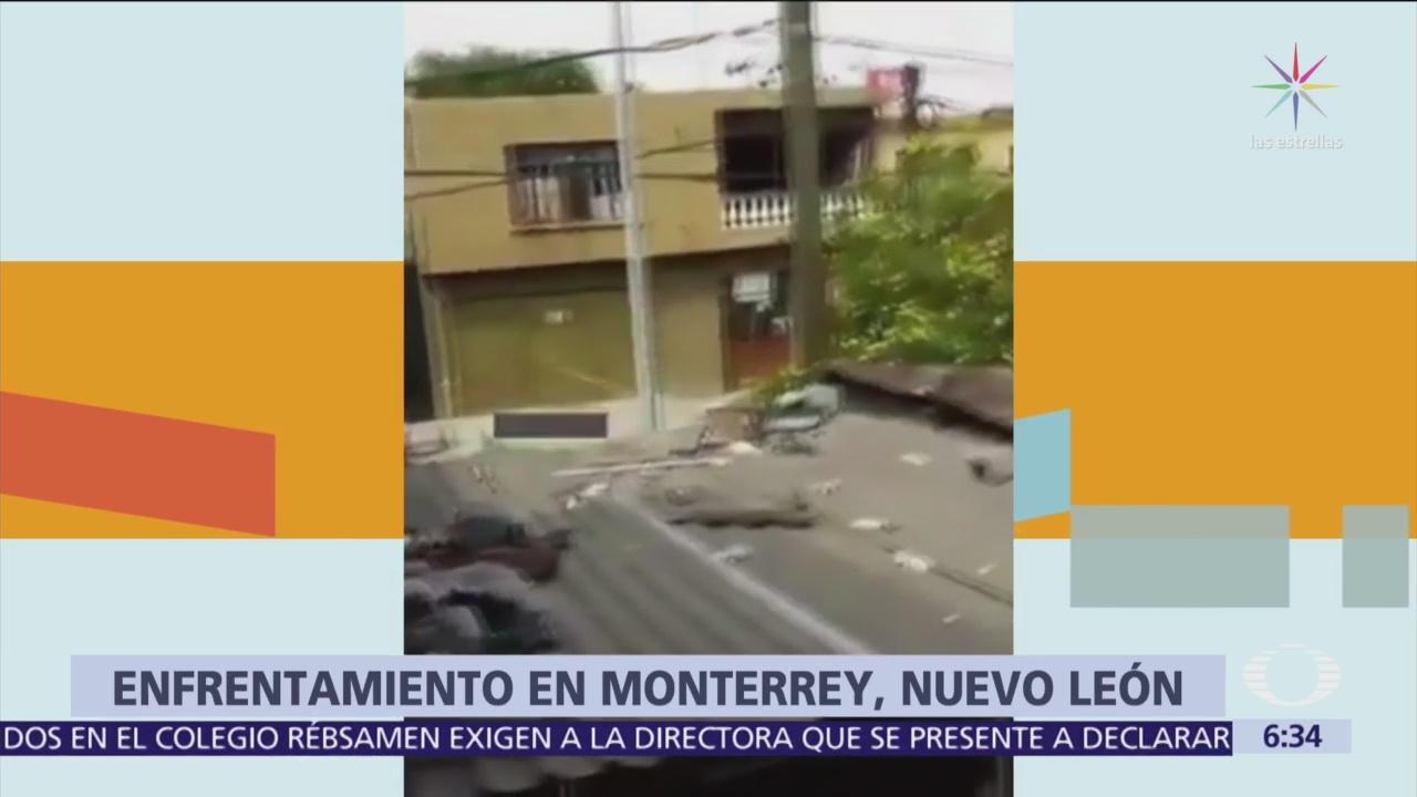 Enfrentamiento en Monterrey deja 4 muertos