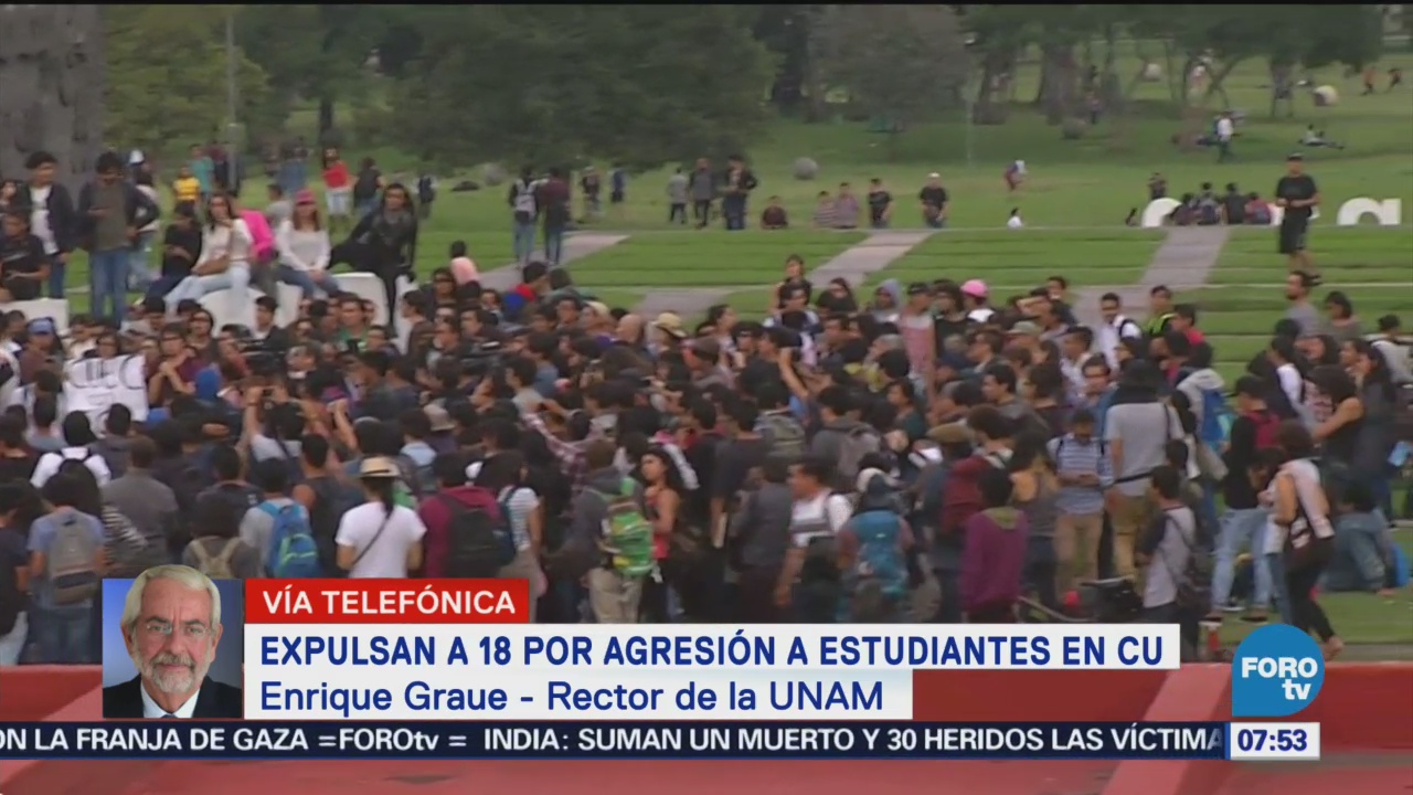 Enrique Graue: Agresión contra estudiantes fue provocación para generar incertidumbre