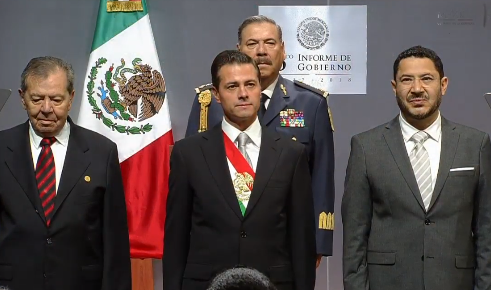 Peña Nieto presenta sexto y último Informe de Gobierno