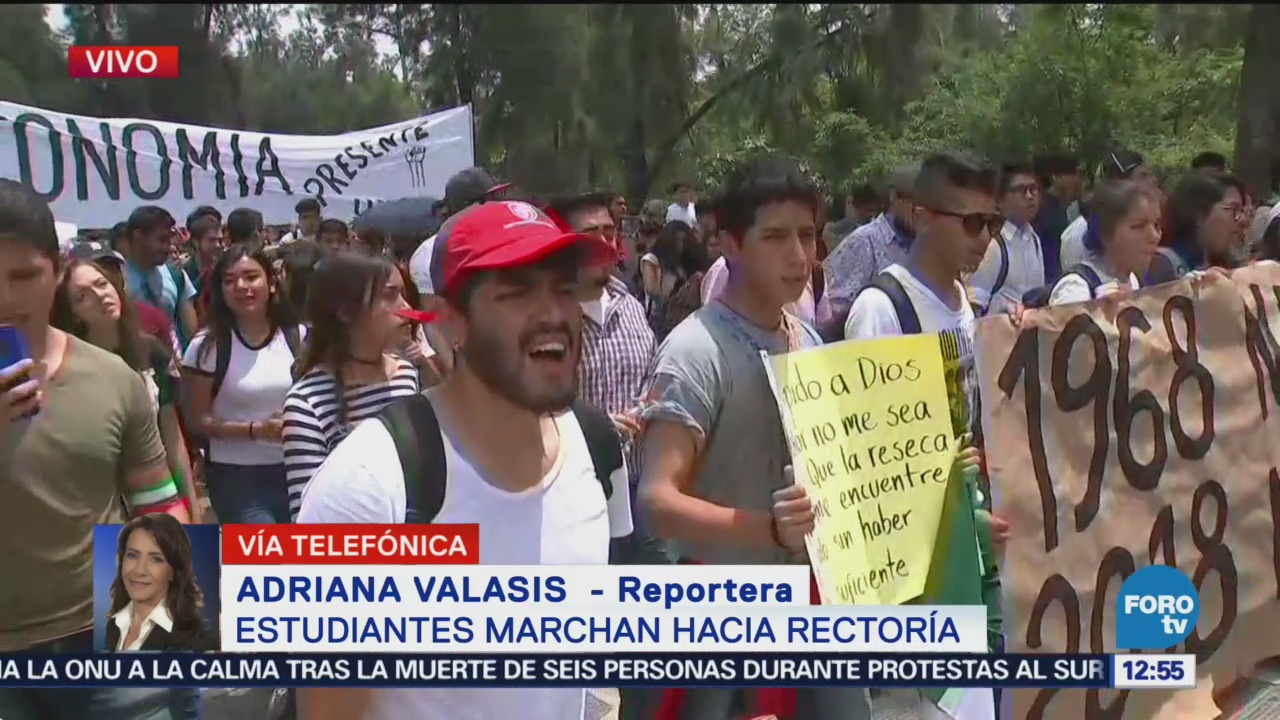 Estudiantes de la UNAM piden sacar a los porros de la institución