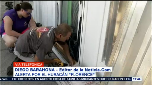 EU Alerta Impacto Huracán Florence