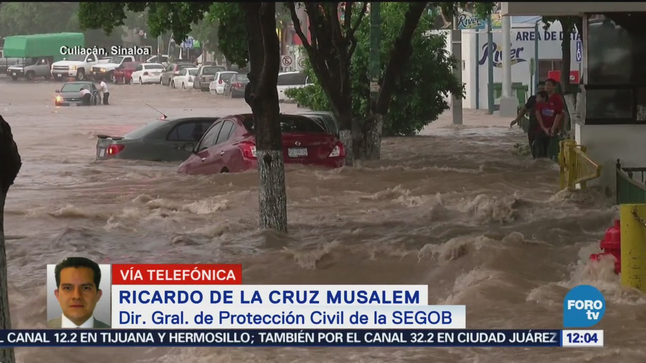 Evalúan daños por lluvias en Sinaloa, informa Ricardo