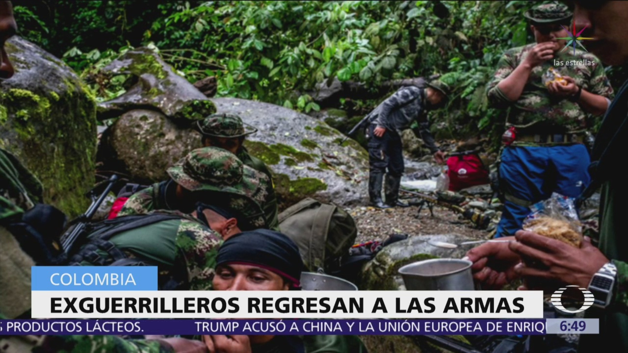 Exguerrilleros de las FARC vuelven a tomar las armas