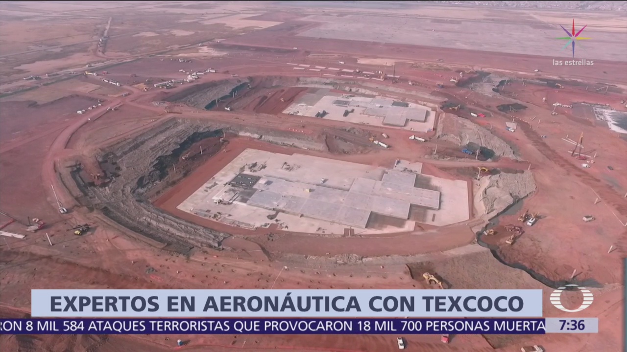 Expertos en aeronáutica apoyan construcción del NAIM Texcoco