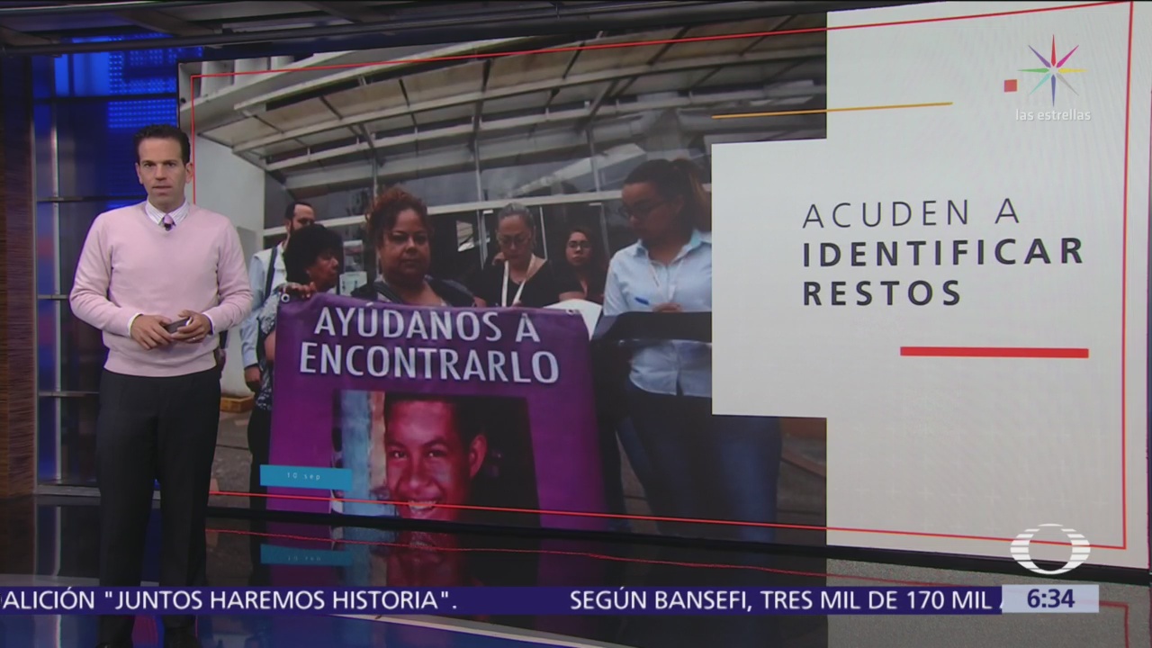 Familias acuden a identificar restos hallados en fosa de Veracruz