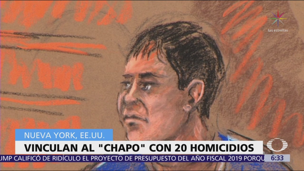 Fiscalía de Nueva York vincula a El Chapo con 20 homicidio
