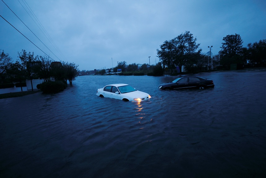 La tormenta tropical Florence se 'estaciona' en las Carolinas