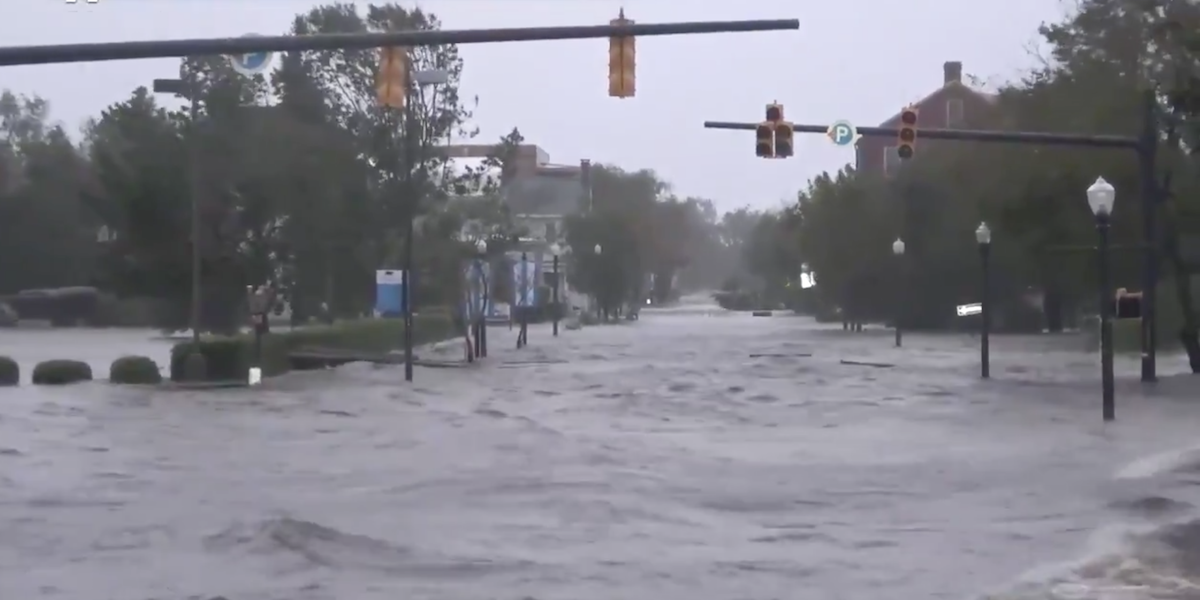 VIDEO: El huracán 'Florence' y su impacto en tierra