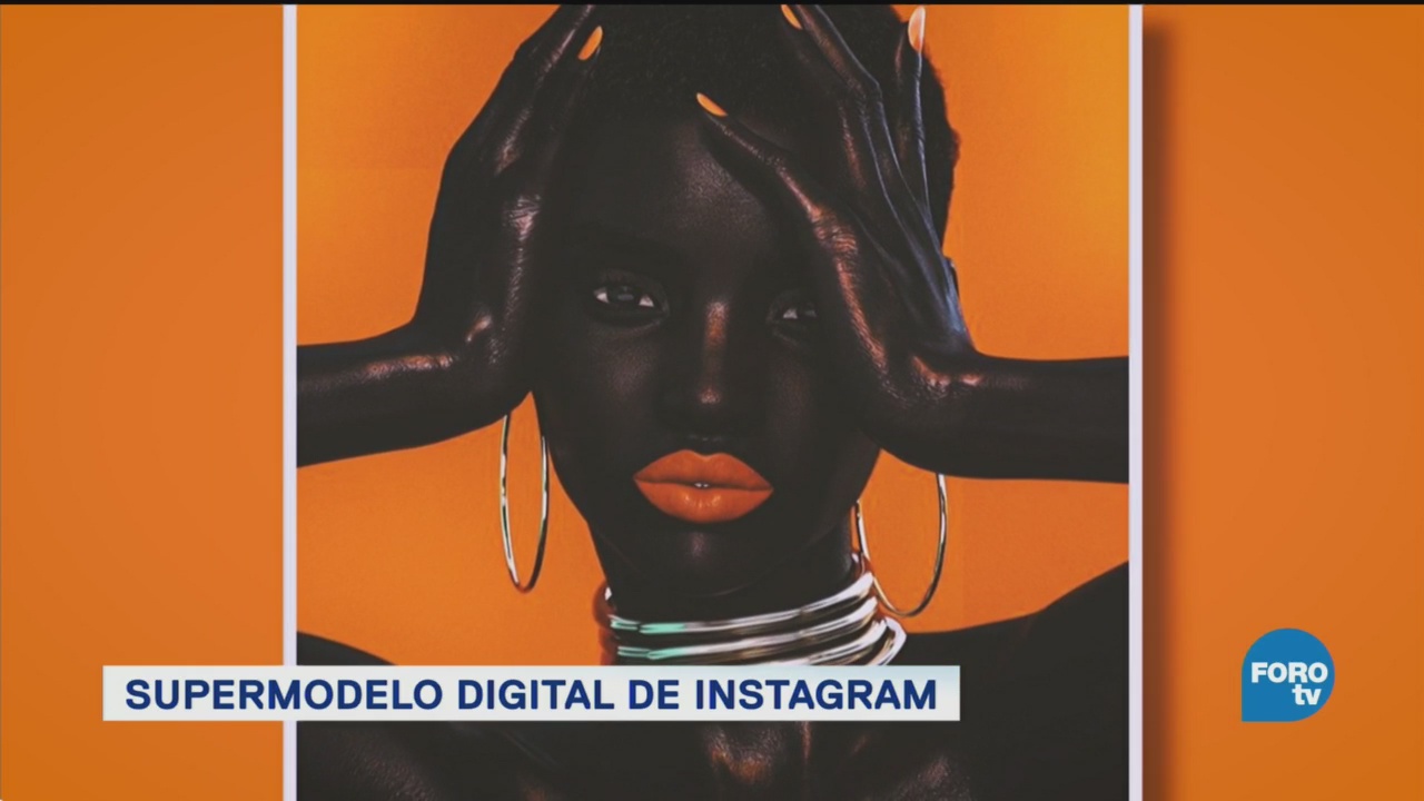 Supermodelo Digital Shudu Diseñada Por Computadora Miles De Seguidores Instagram